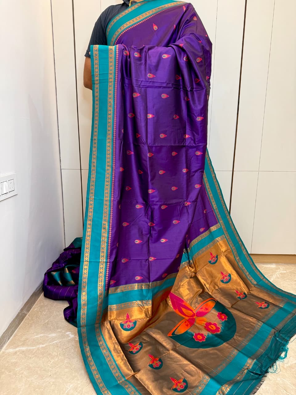Diya Pallu Paithani ❤️