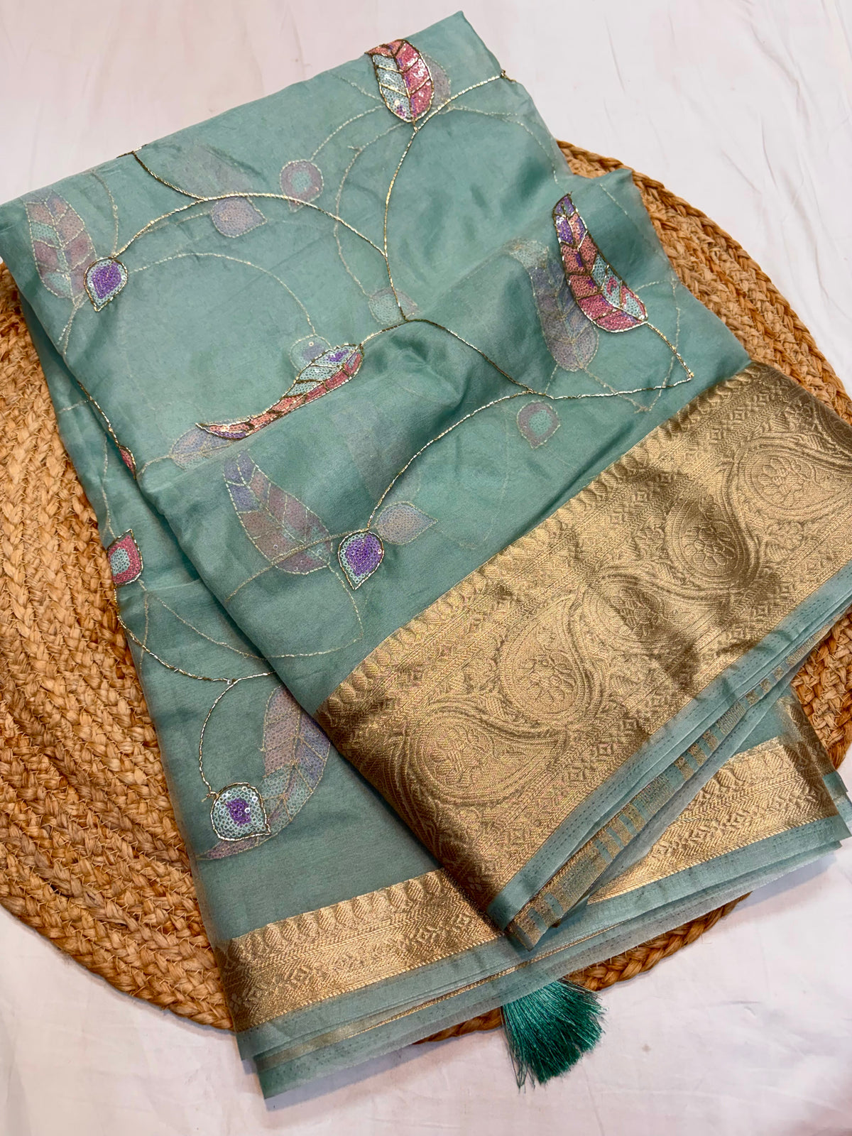 DBS01 Designer Bamboo Silk saree