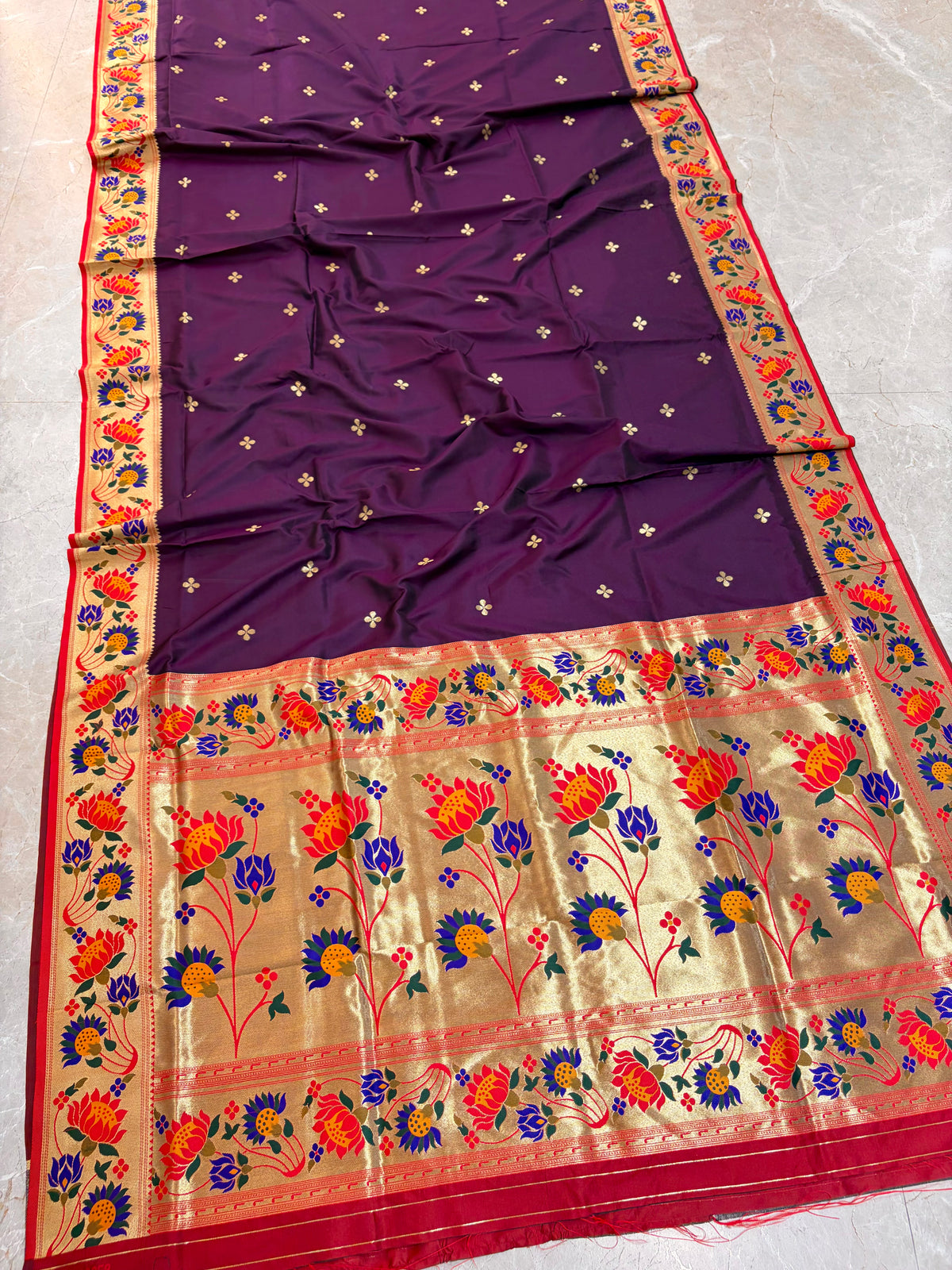 LTS07 Lotus Soft Silk Paithani