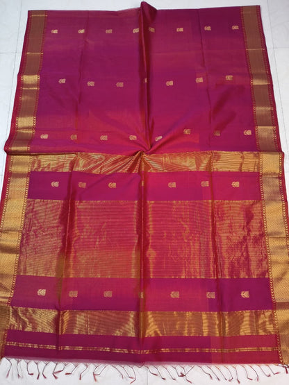 MS002 Lotus butta Maheshwari Saree!