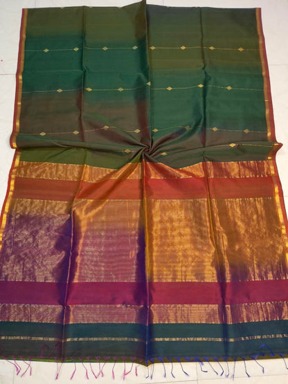 MS001 Handloom Maheshwari Saree!