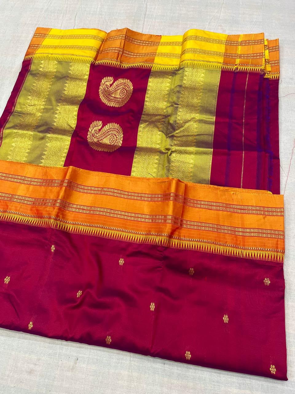 NP002 Narayanpeth Pure Silk saree