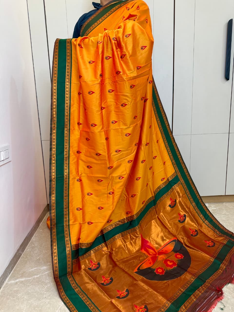 Diya Pallu Paithani ❤️