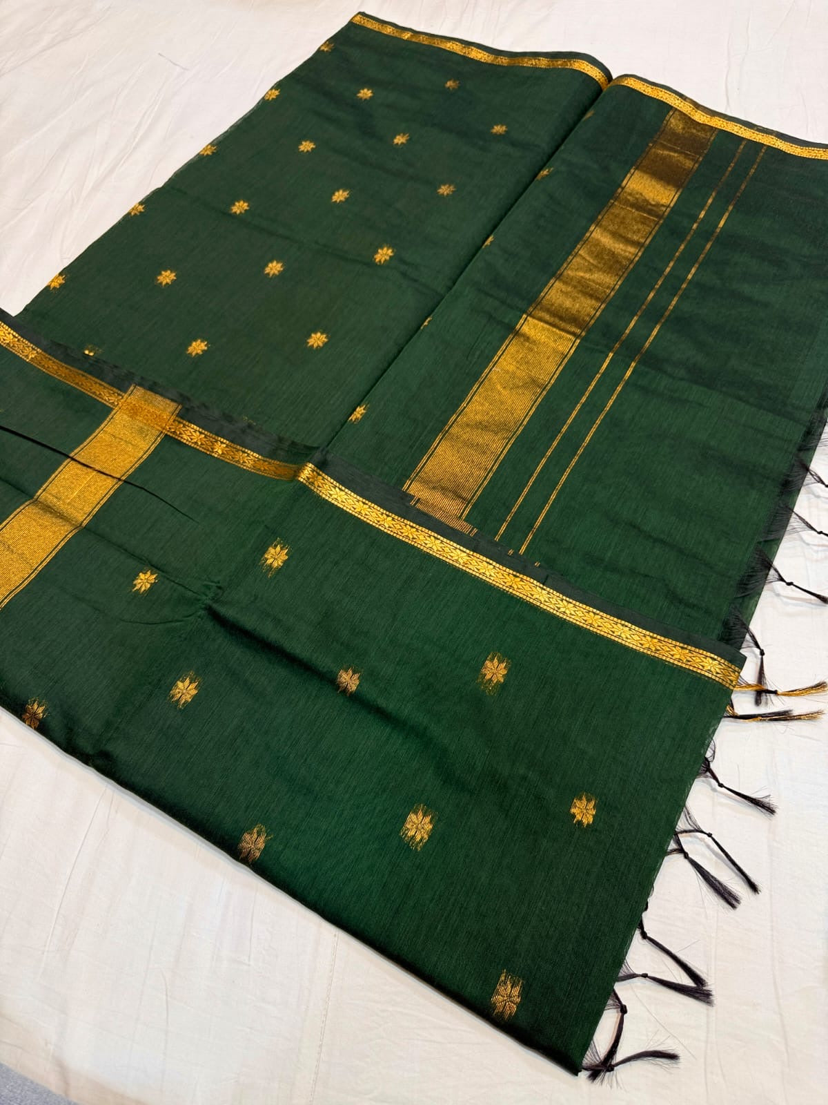 CM001 Cotton Maheshwari Saree!