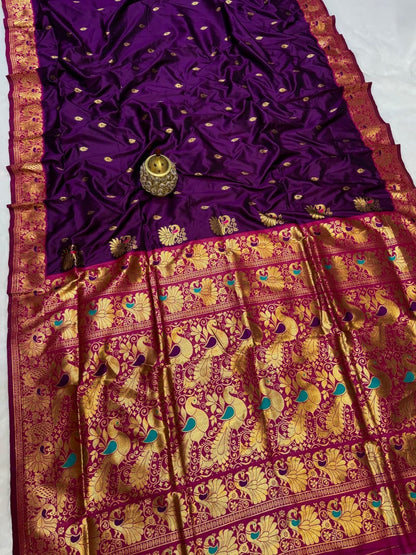 PS003 Peshwai Dagina Paithani!