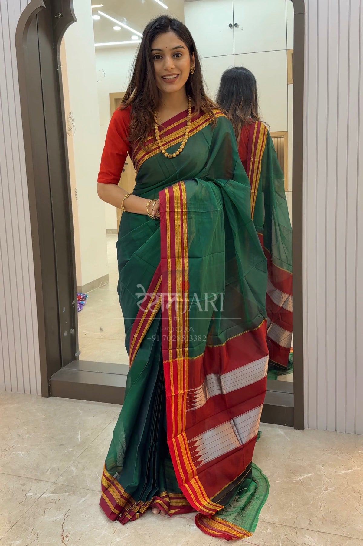 IKL01 Handloom Ikkal Saree