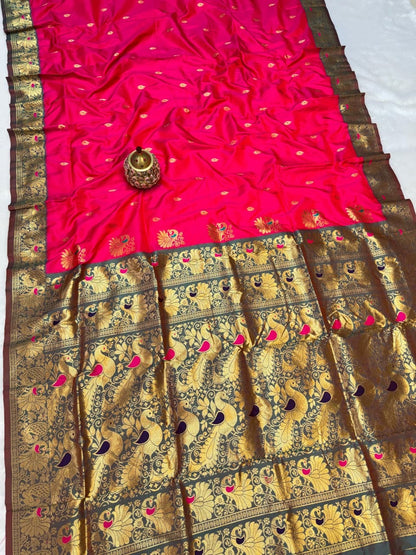 PS003 Peshwai Dagina Paithani!