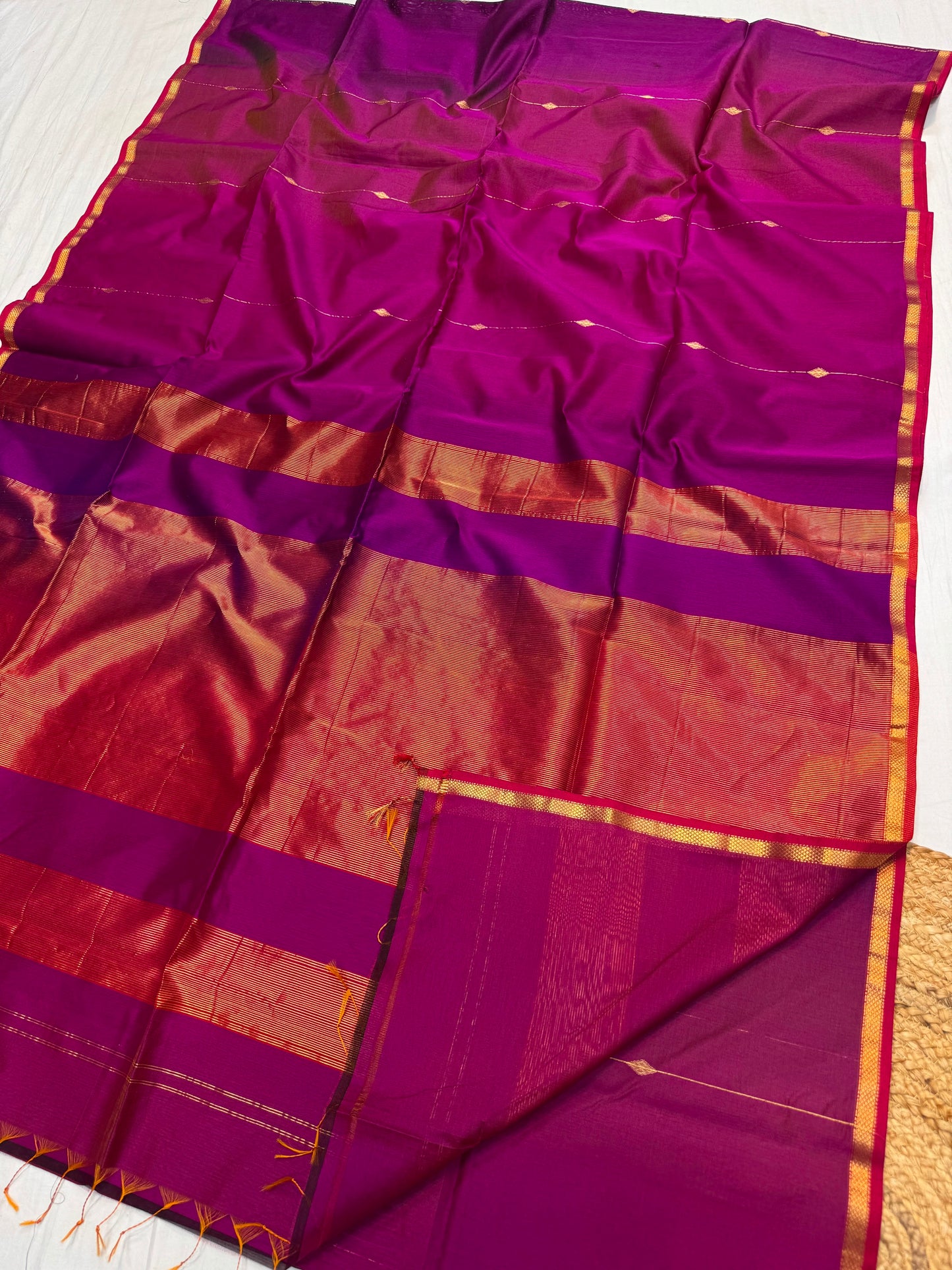 MS001 Handloom Maheshwari Saree!