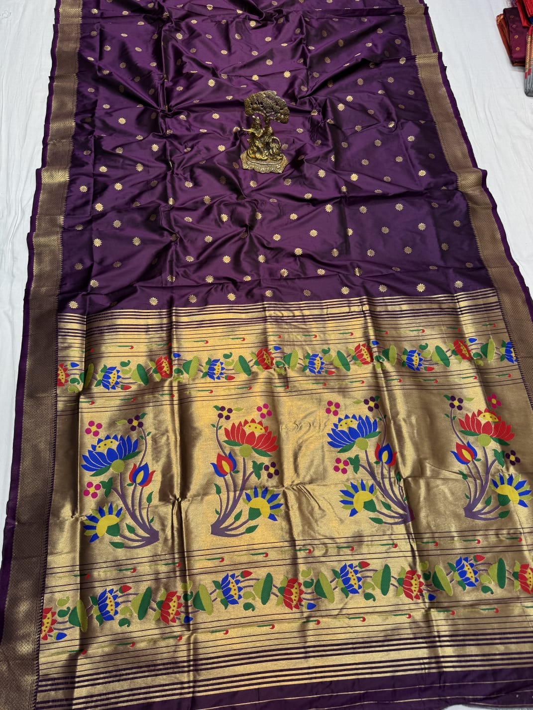 LT001 Lotus Pallu Paithani!