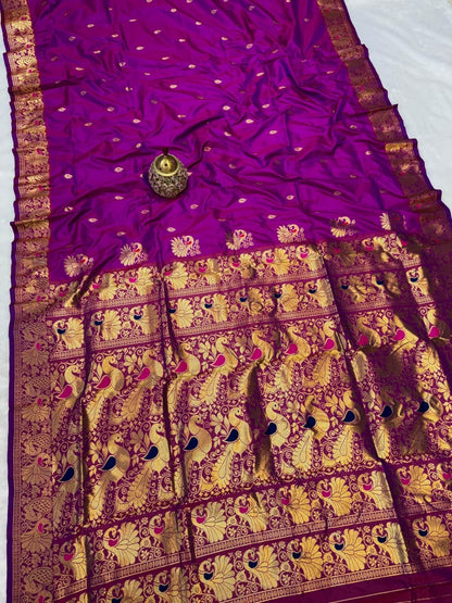 PS003 Peshwai Dagina Paithani!