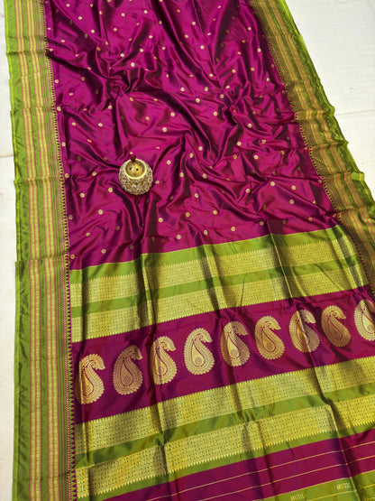 NP002 Narayanpeth Silk Saree