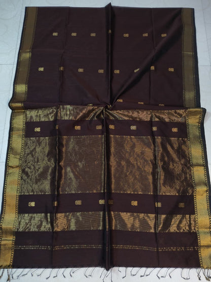 MS002 Lotus butta Maheshwari Saree!