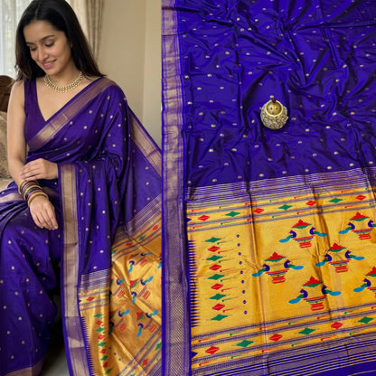 DB001 Double Pallu Paithani!