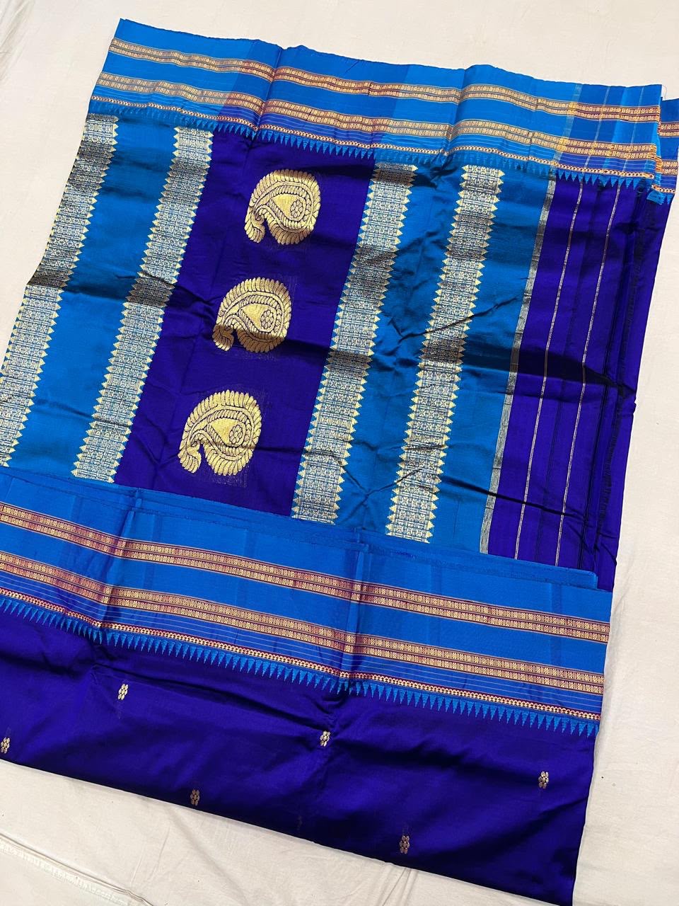 NP002 Narayanpeth Pure Silk saree