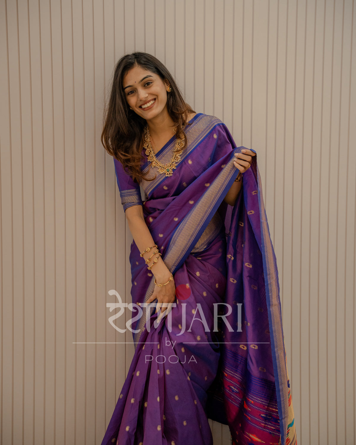 DB001 Double Pallu Paithani!