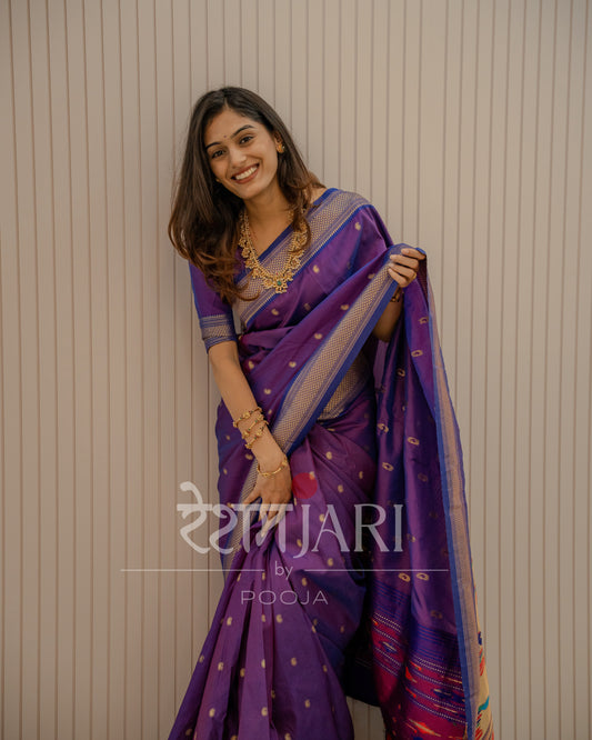 DB001 Double Pallu Paithani!