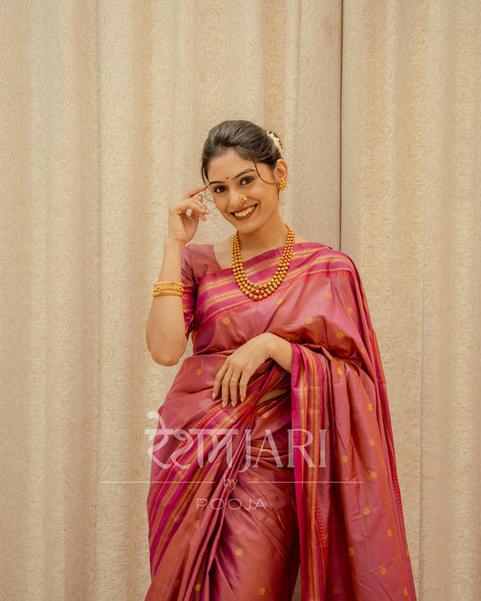 NP001 Narayanpeth Silk Saree