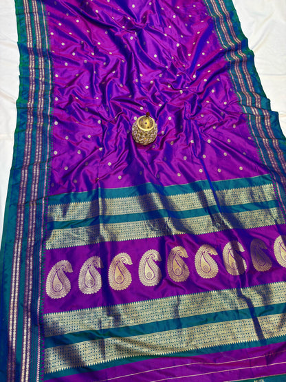 NP002 Narayanpeth Silk Saree