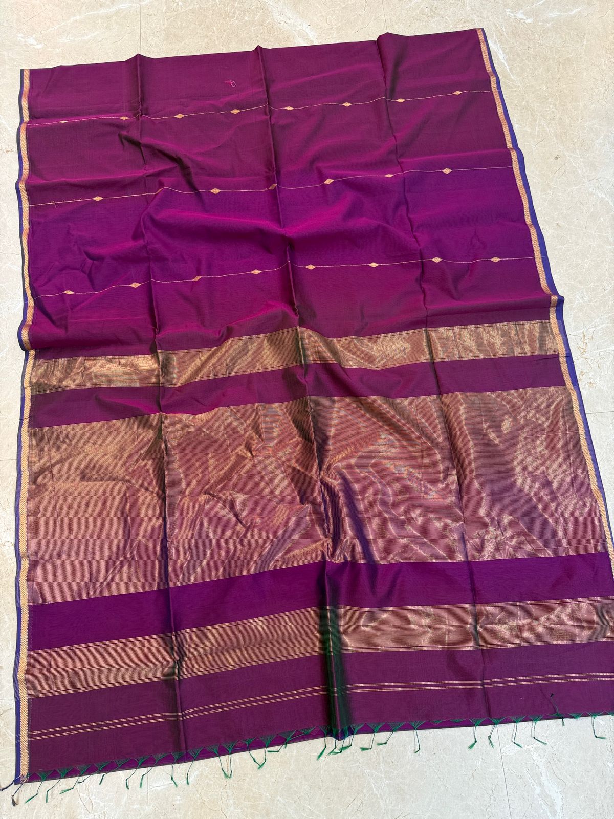 MS001 Handloom Maheshwari Saree!
