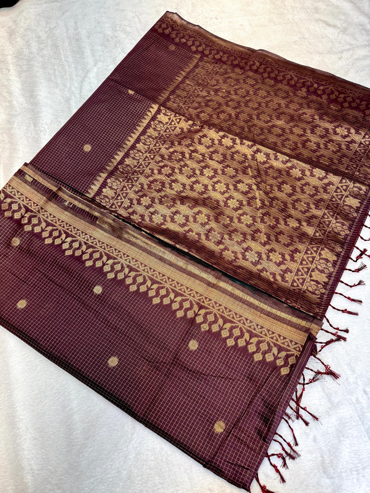 CMS01 Chex Maheshwari With Fancy Border