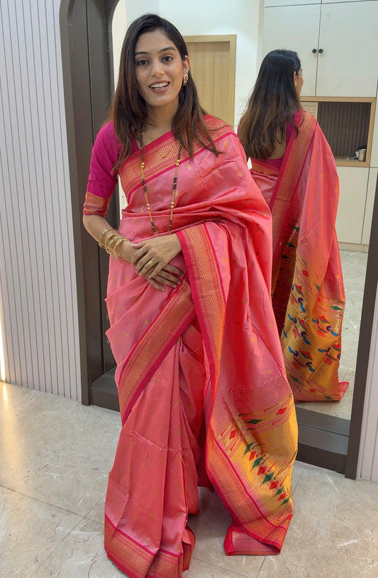 DB001 Double Pallu Paithani!