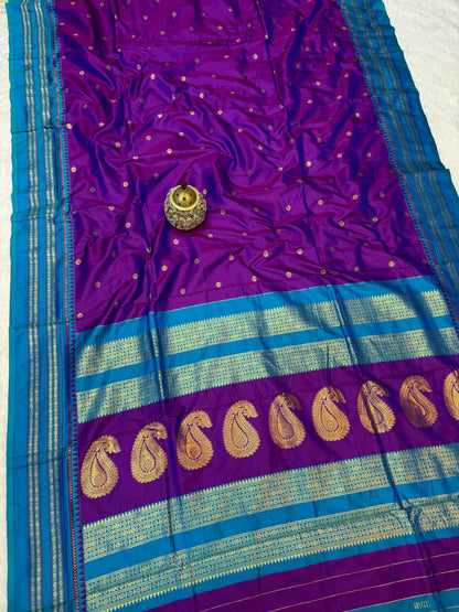 NP002 Narayanpeth Silk Saree