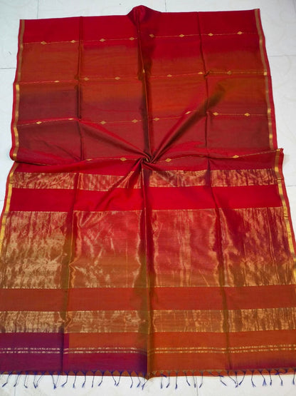 MS001 Handloom Maheshwari Saree!