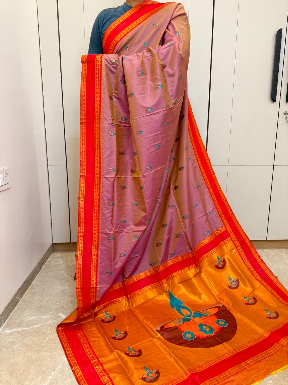 Diya Pallu Paithani ❤️