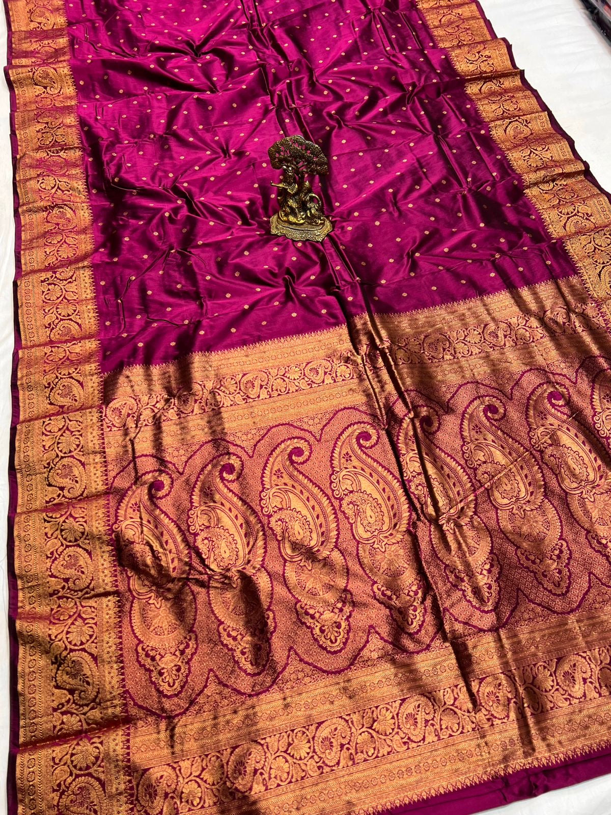 KJ001 kanjivaram paithani