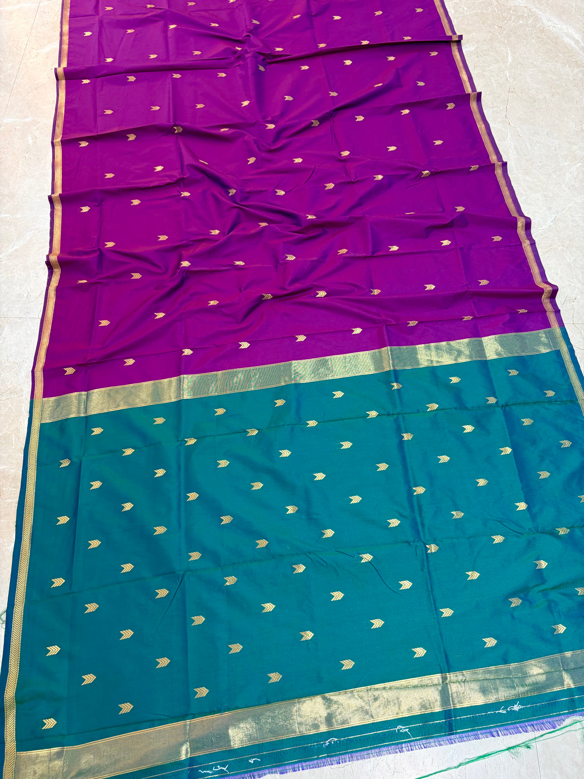 SMS01 Silk Maheshwari Saree