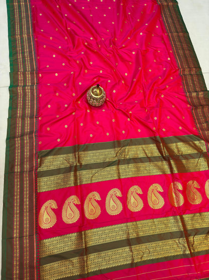 NP002 Narayanpeth Silk Saree