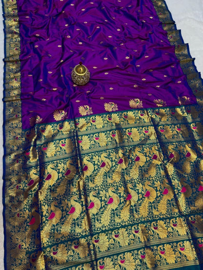 PS003 Peshwai Dagina Paithani!