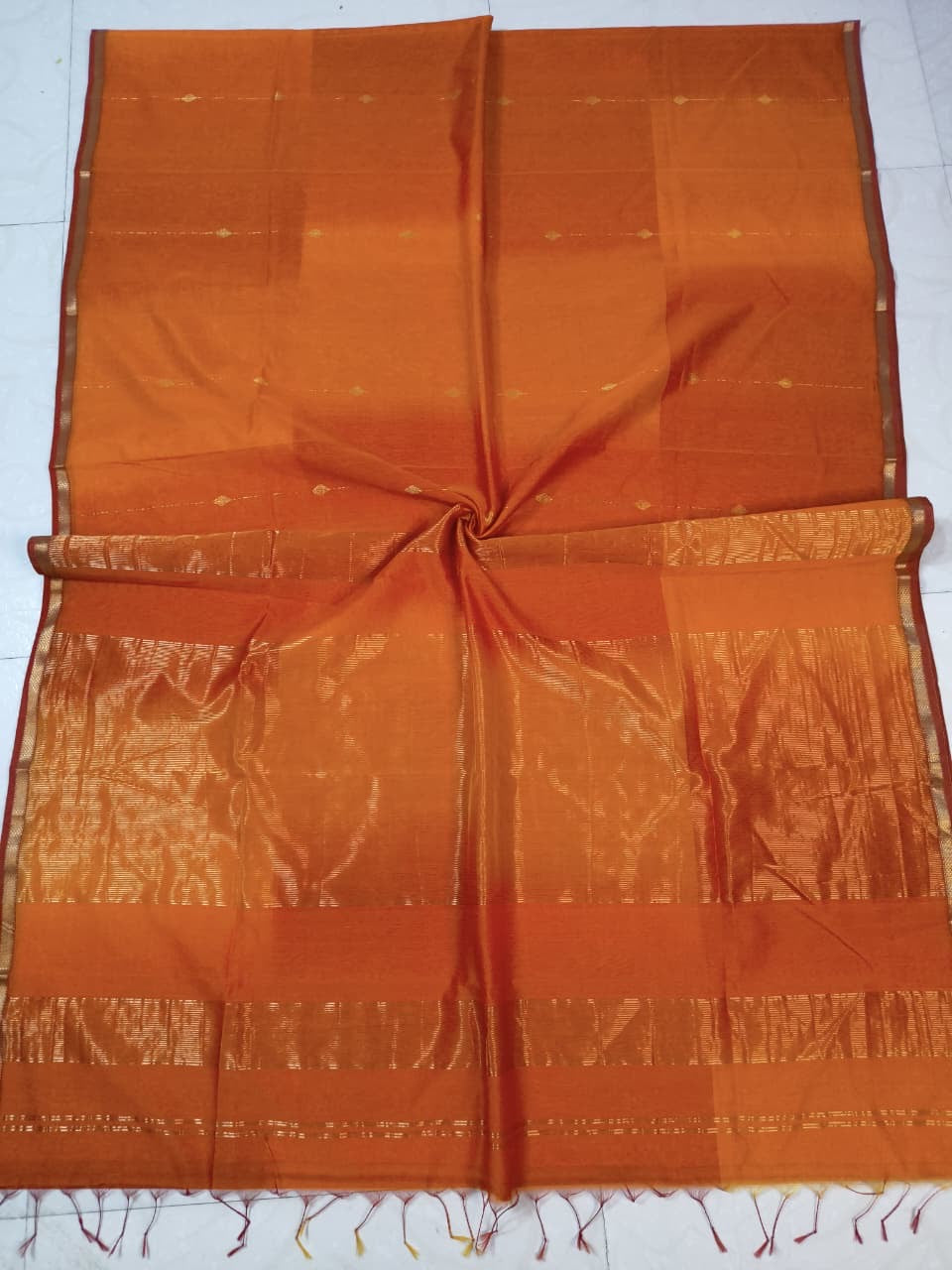 MS001 Handloom Maheshwari Saree!