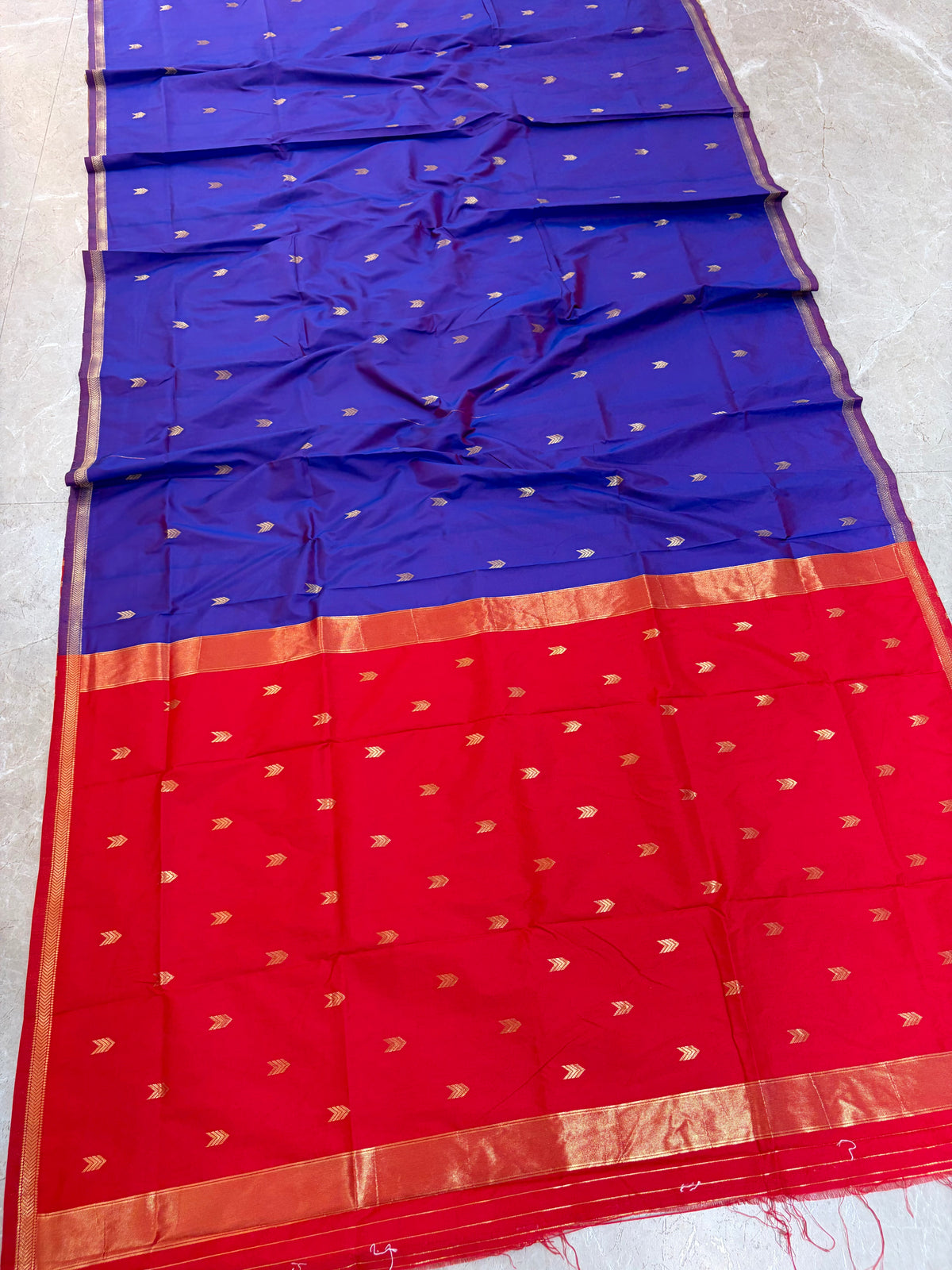 SMS01 Silk Maheshwari Saree