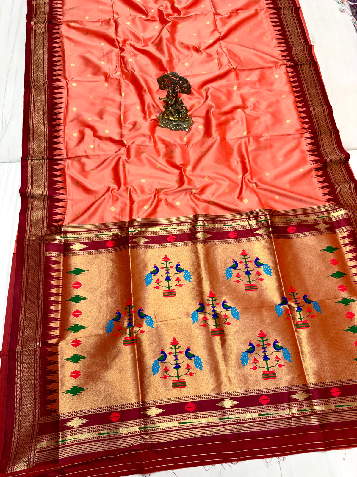 IP007 Irkal Paithani Saree