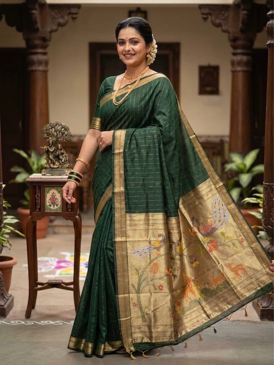 JM001 Pure Cotton Jamdani Saree!