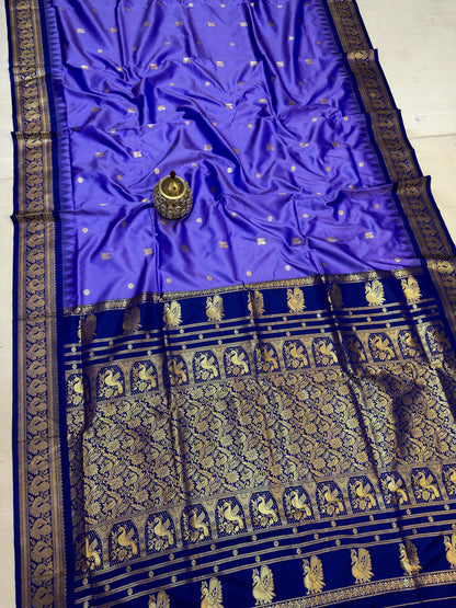 GP001 Peacock Gadwal Paithani!