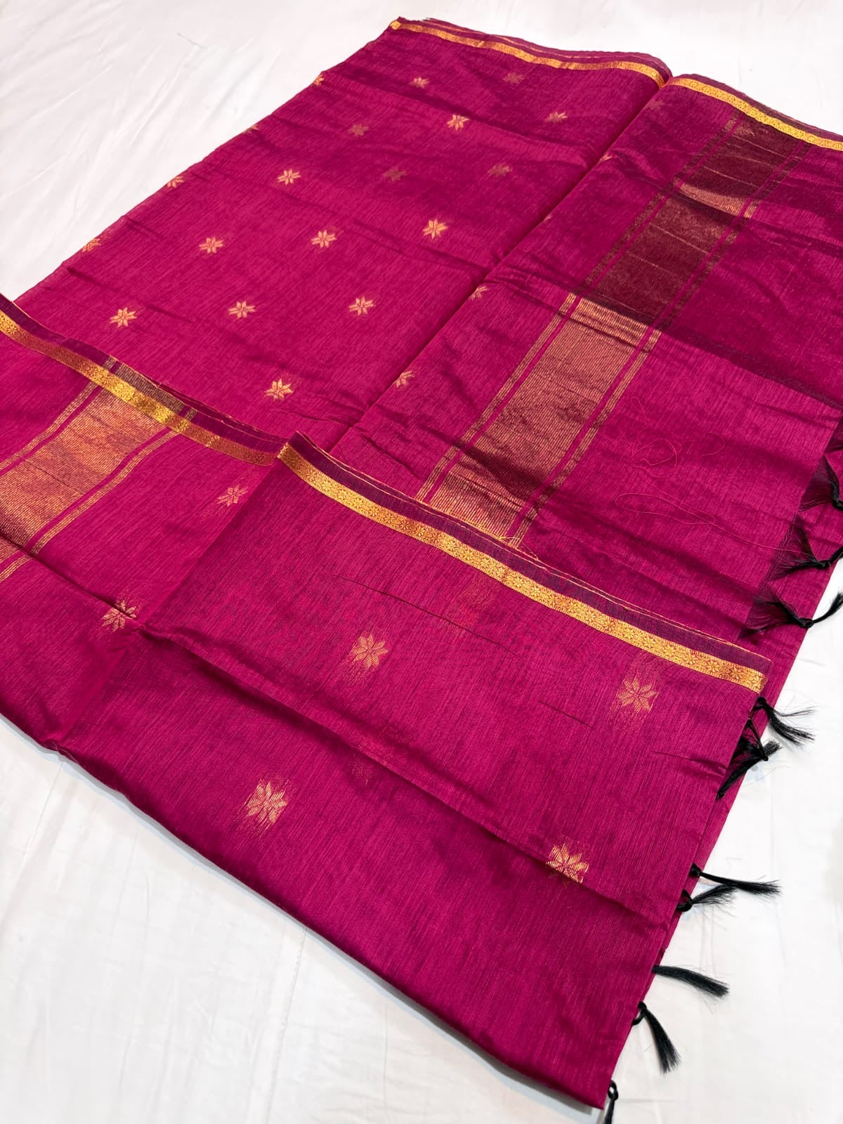CM001 Cotton Maheshwari Saree!