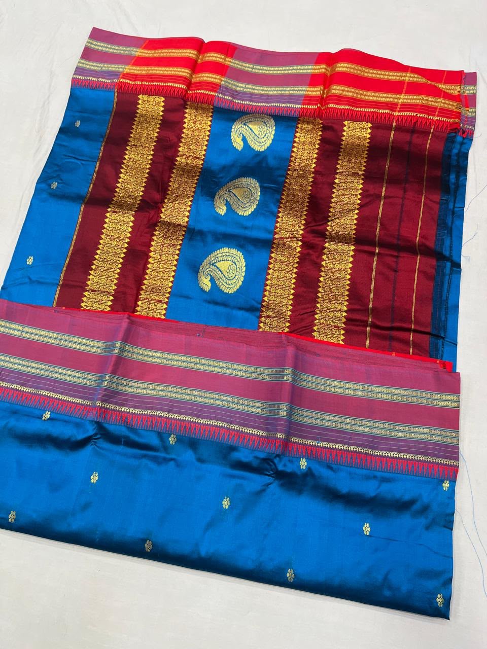 NP002 Narayanpeth Pure Silk saree