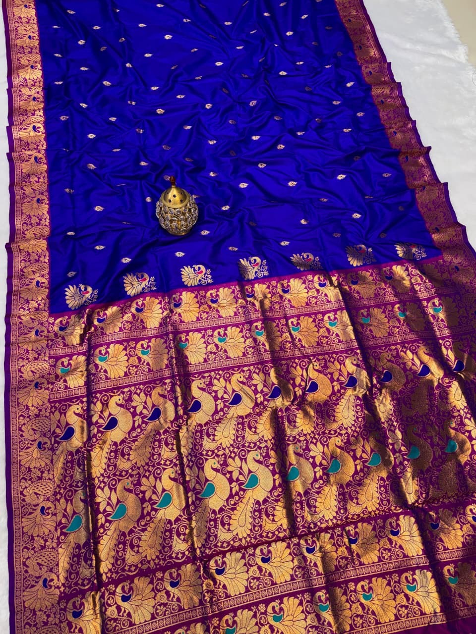 PS003 Peshwai Dagina Paithani!