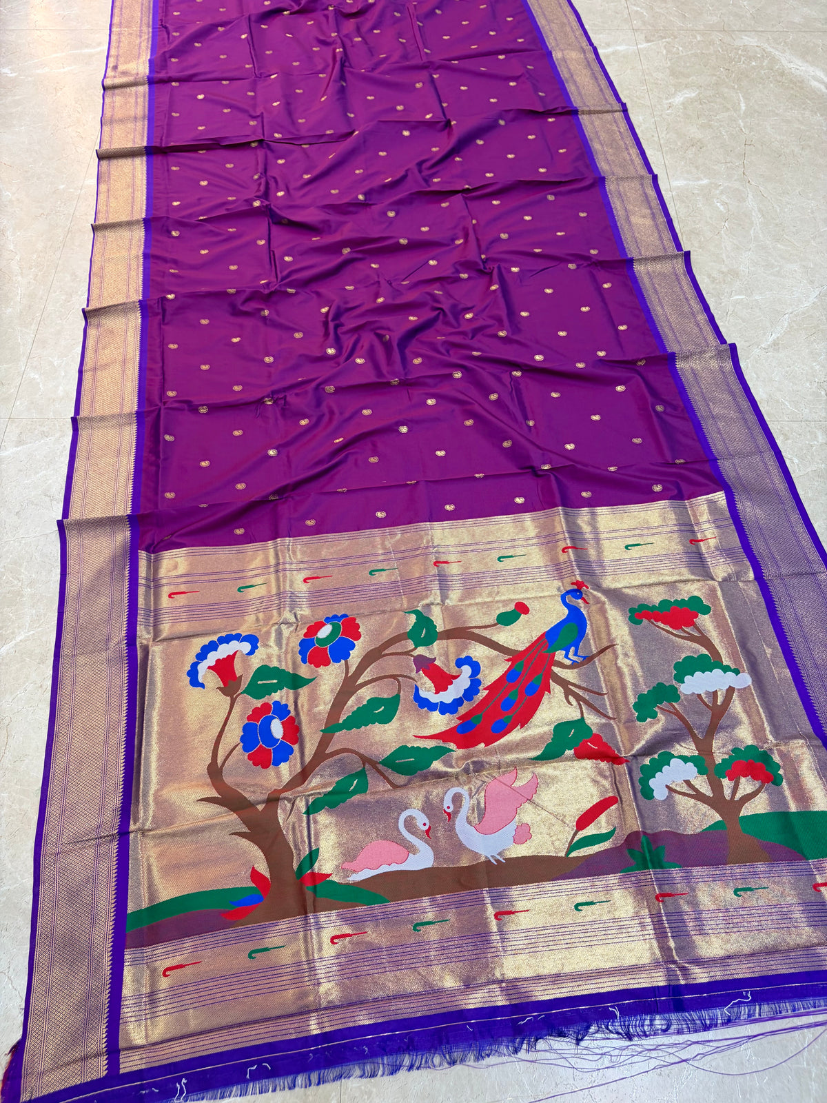 FP01 Fancy Pallu Paithani