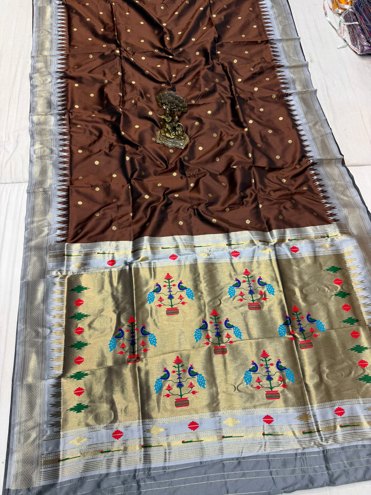 IP007 Irkal Paithani Saree