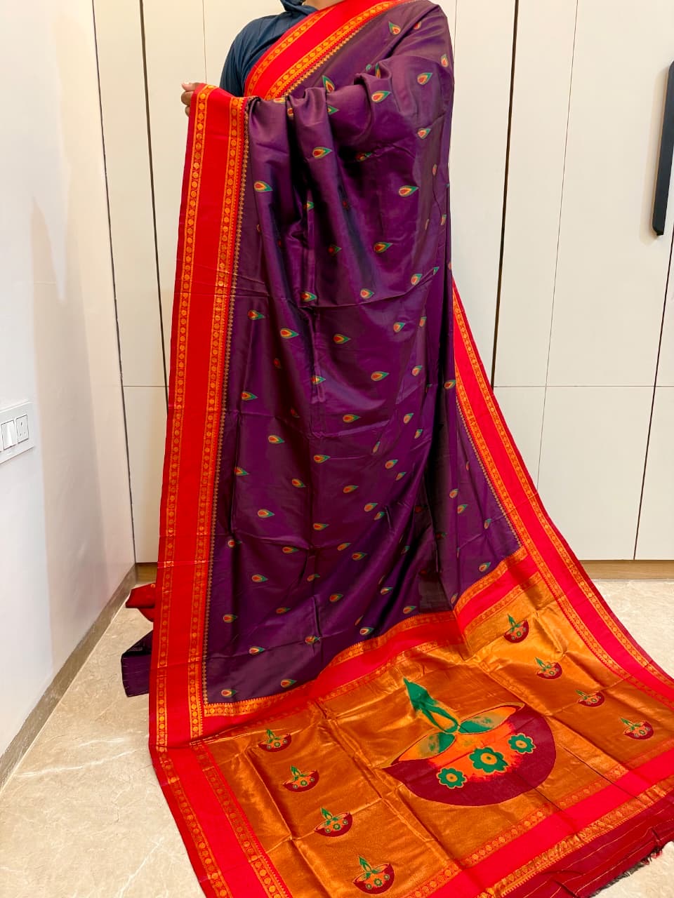Diya Pallu Paithani ❤️