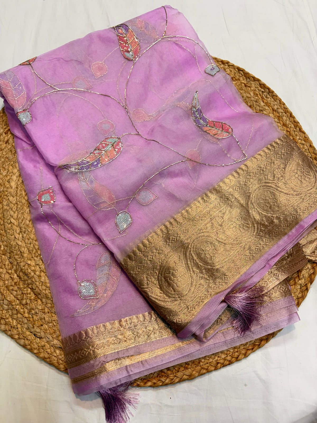 DBS01 Designer Bamboo Silk saree