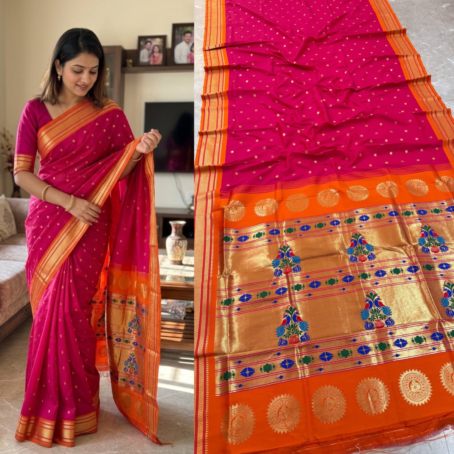MP001 Maharani Paithani