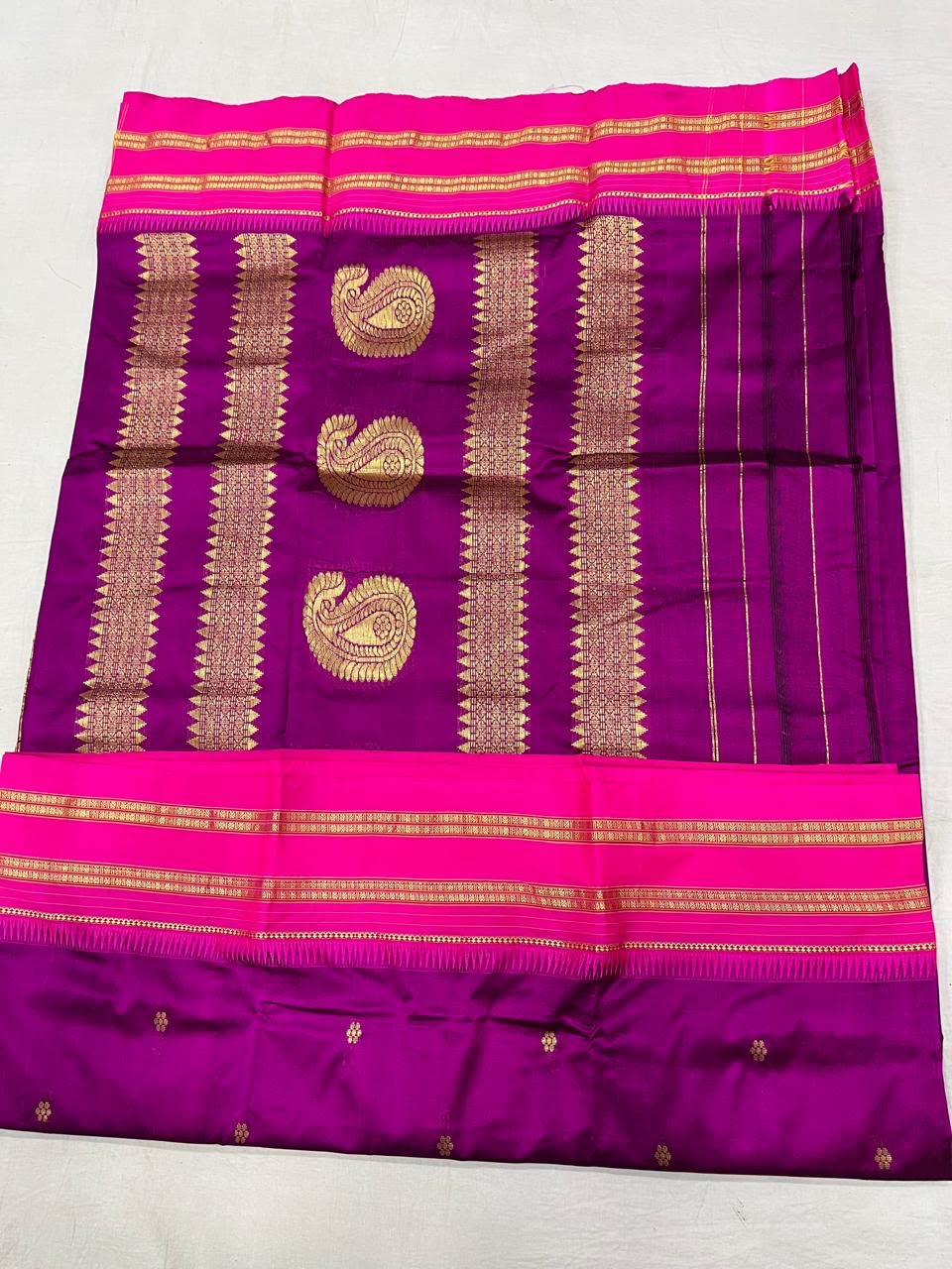 NP002 Narayanpeth Pure Silk saree