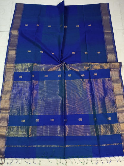 MS002 Lotus butta Maheshwari Saree!