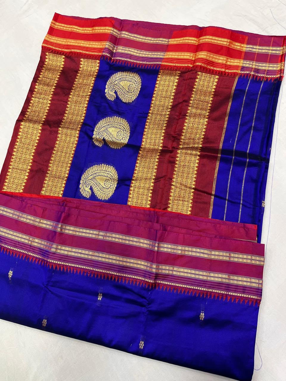 NP002 Narayanpeth Pure Silk saree