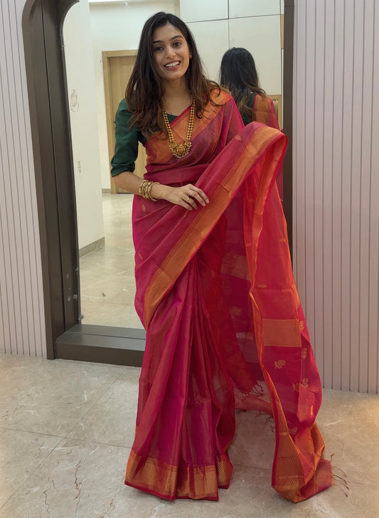 TMS01 Handloom Tissue Maheshwari