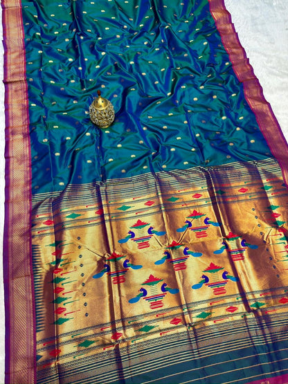 DB001 Double Pallu Paithani!